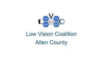 Logo for the Low Vision Coalition of Allen County
