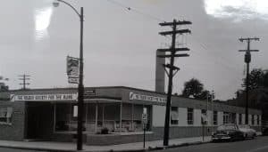 Picture of Canton Ave from 1950s 