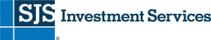 SJS Investment Services Logo: A blue and white logo with the large letters “SJS” in bold on the left, arranged next to a grid of blue squares. To the right, the text “Investment Services” appears on a light background.